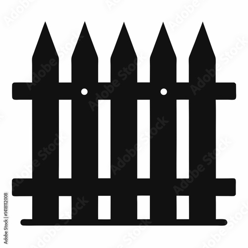 wrought iron fence