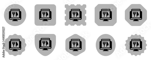 Editable online order, computer, website vector icon. Part of a big icon set family. Perfect for web and app interfaces, presentations, infographics, etc