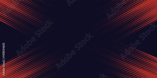 Black and red abstract grunge background with halftone style modern arts sport background abstract
