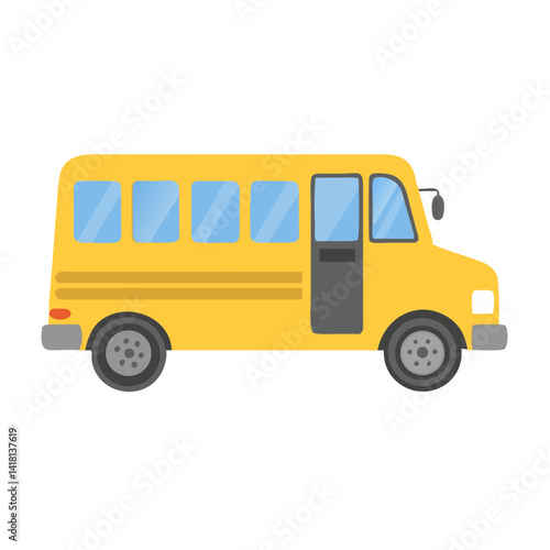 City Bus Driving Along Busy Streets, Connecting Communities and People