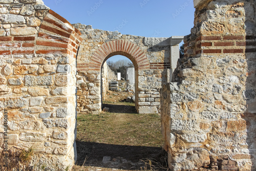 custom made wallpaper toronto digitalAncient Ruins at archaeological area of Philippi,  Greece