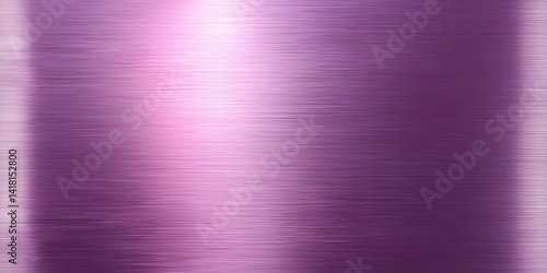 Obraz na płótnie Close-up of a shiny purple metal plate with smooth texture and bright light reflection on surface. w salonie