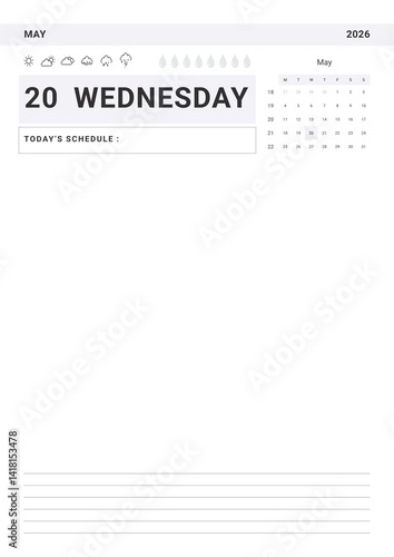 Daily Planner 2026