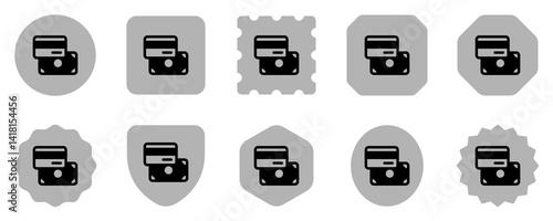 Editable payment methods, card, cash vector icon. Part of a big icon set family. Perfect for web and app interfaces, presentations, infographics, etc