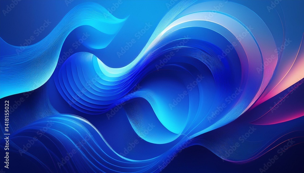Fototapeta premium abstract blue background