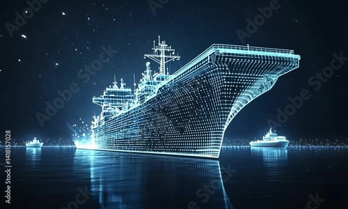 Digital Warship: A Futuristic Vision of Naval Technology