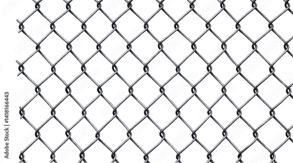Chain link fence, cut out
Chain link fence, cut out