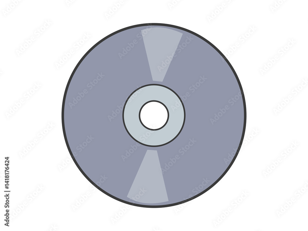 Cd illustration Cd illustration