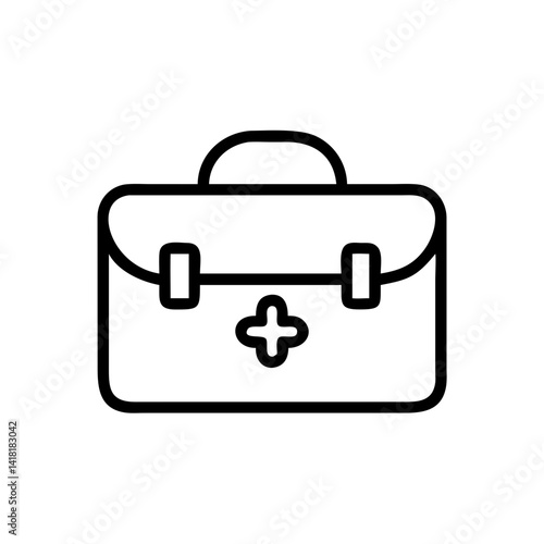 Icon of a doctorchest / first aid kit