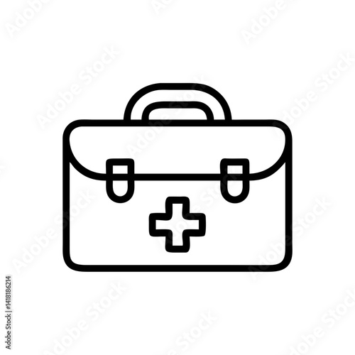 Icon of a doctorchest / first aid kit