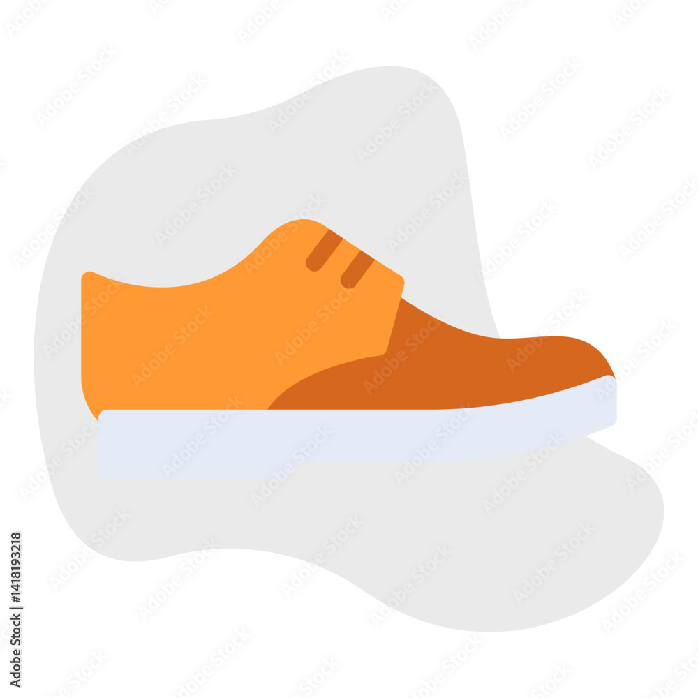 Shoe single vector icon illustration Shoe single vector icon illustration