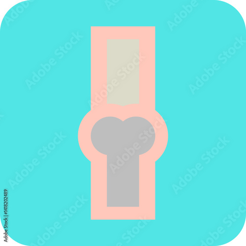 Joint single vector icon illustration