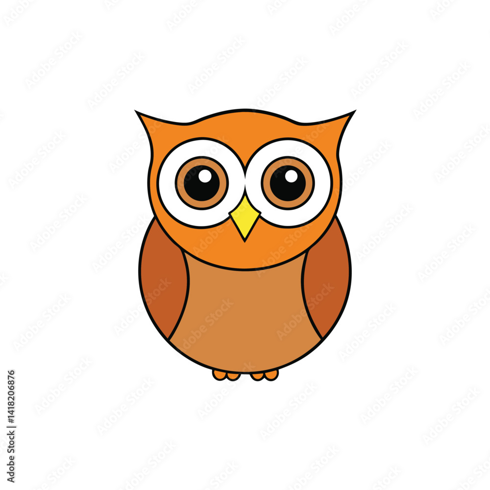 owl cartoon vector owl cartoon vector