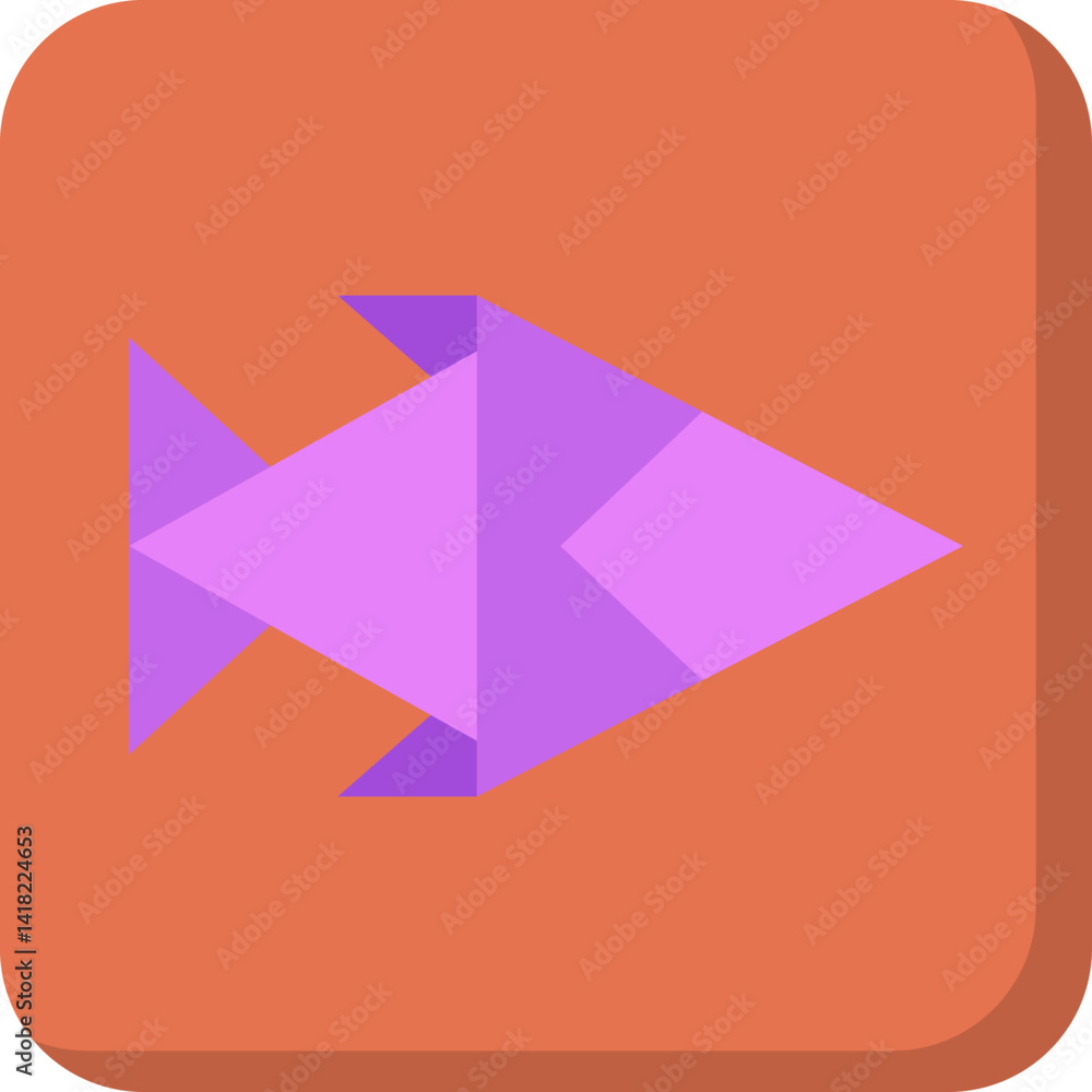 Origami single icon vector illustration Origami single icon vector illustration