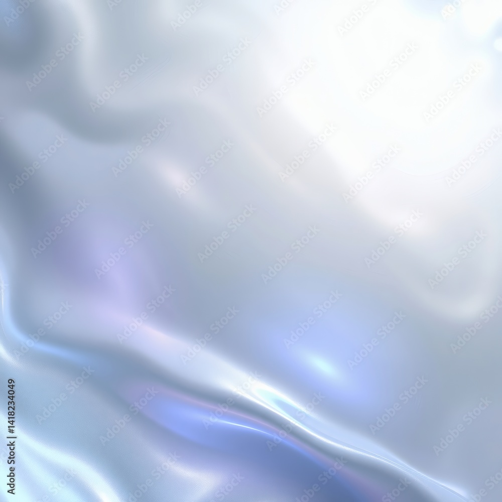 Obraz premium Abstract Metallic Texture Flowing with Pearlescent Highlights