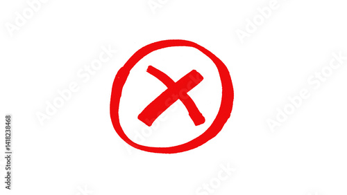 Hand made red cross mark on transparent background. Grunge red x sign. Red cross marker png. Free Download Hand made red cross mark on transparent background. Grunge red x sign. Red cross marker png. - GFXLoad