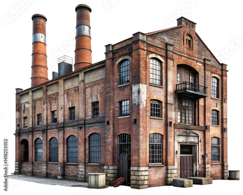 Old Abandoned Factory Building