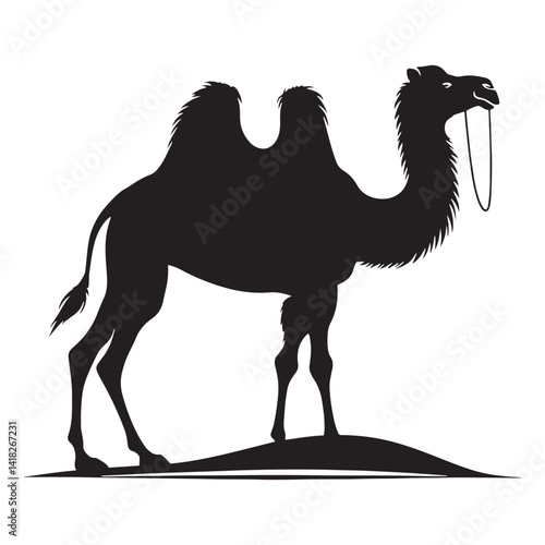 Caravans of the Dunes: A Striking Collection of Camel Vector Silhouettes Capturing the Endurance, Grace, and Iconic Presence of These Desert Travelers Across Timeless Sands