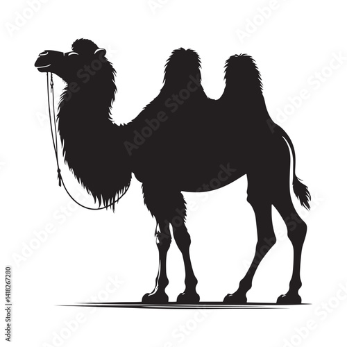 Caravans of the Dunes: A Striking Collection of Camel Vector Silhouettes Capturing the Endurance, Grace, and Iconic Presence of These Desert Travelers Across Timeless Sands