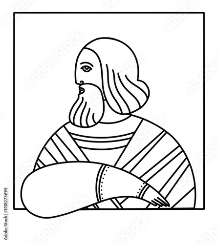 Shem the son of Noah Biblical Portraits