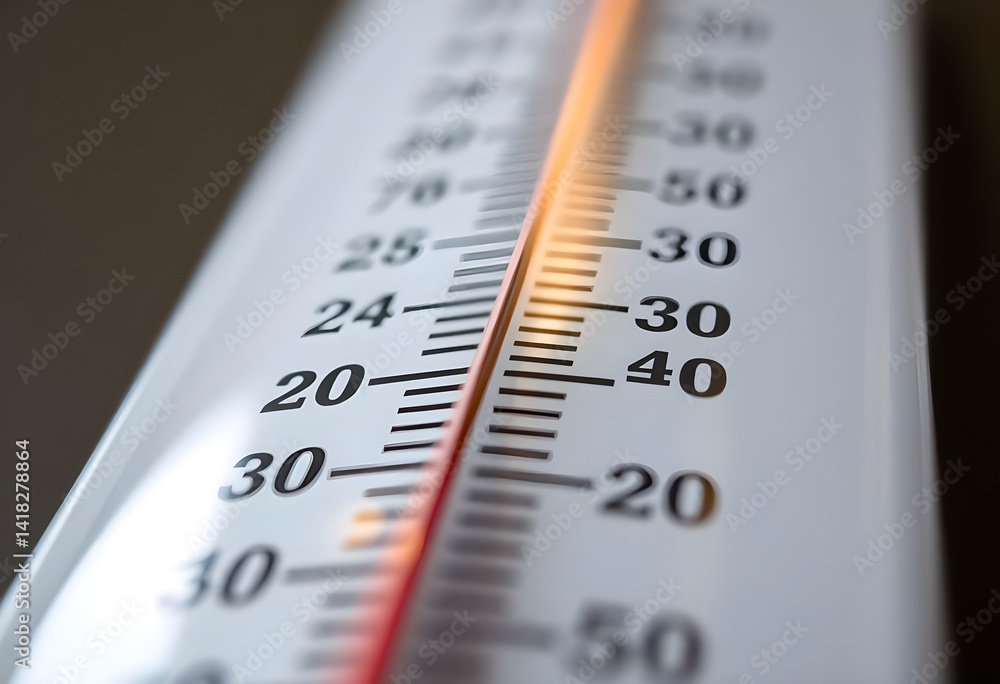 thermometer showing the temperature of degrees thermometer showing the temperature of degrees