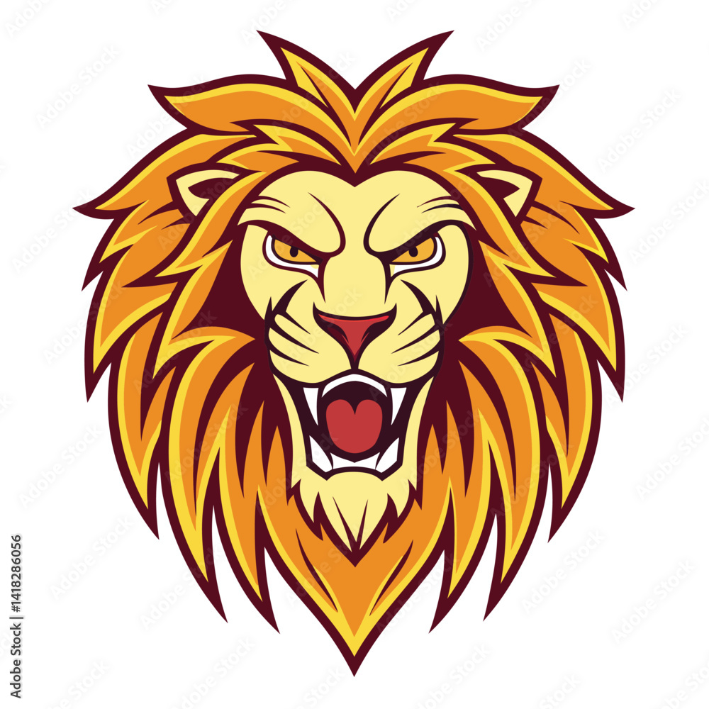 Roaring Lion Mascot Roaring Lion Mascot