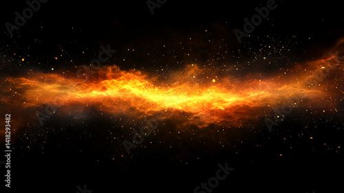 explosion of fire