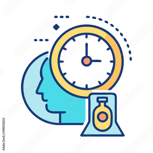 Circadian Rhythm icon representing body's natural clock