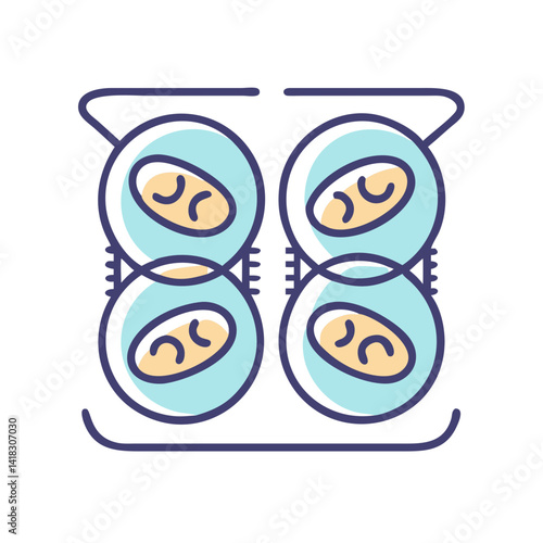 IVF Eggs in Petri Dish, Assisted Reproductive Technology
