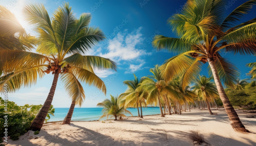Palm trees Palm trees
