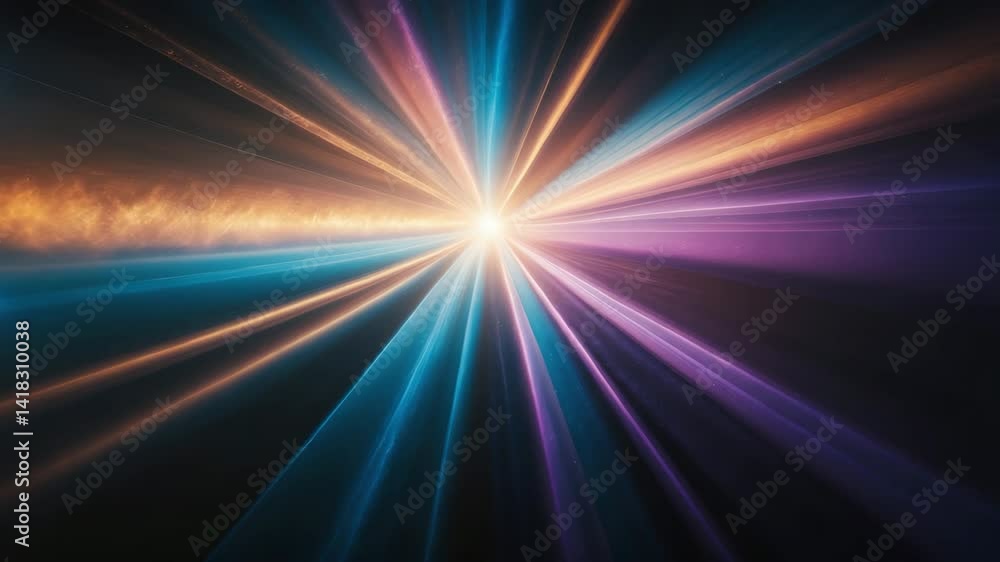 Light rays isolated on a black background for overlay design Light rays isolated on a black background for overlay design