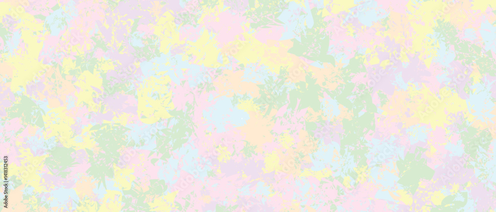 Pastel color splash abstract art background soft dreamy hues light pink yellow blue and green shades perfect for spring Pastel color splash abstract art background soft dreamy hues light pink yellow blue and green shades perfect for spring