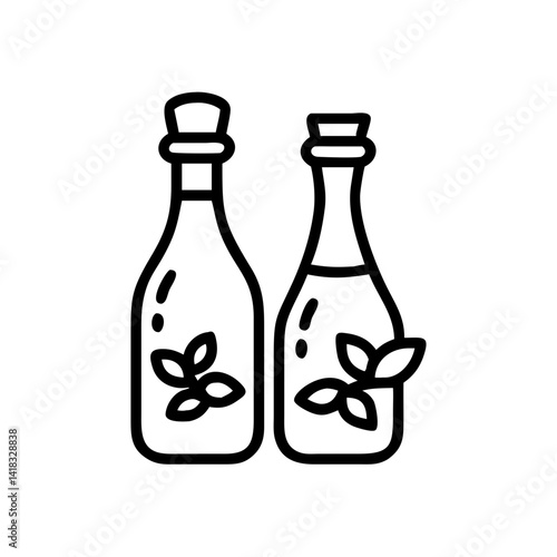 vinegar and oil
