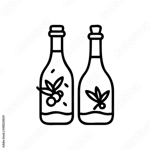 vinegar and oil