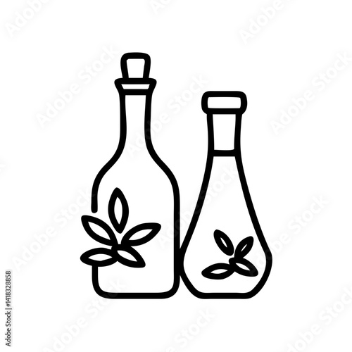 vinegar and oil