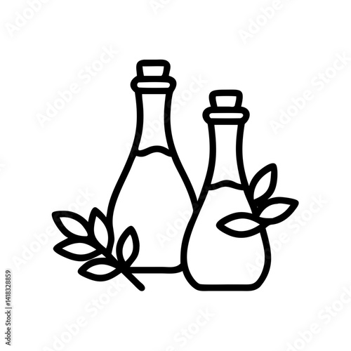 vinegar and oil