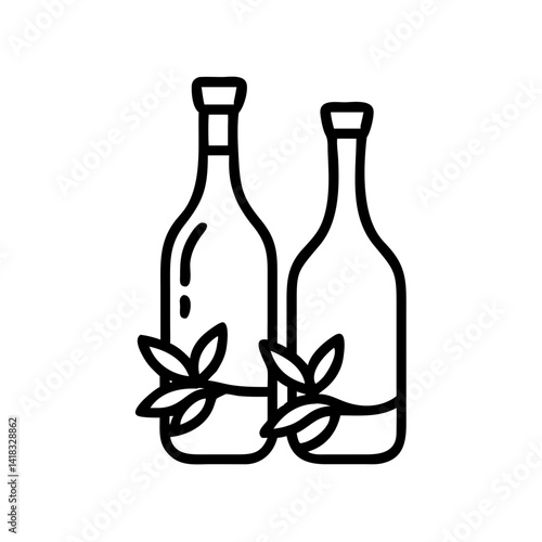 vinegar and oil