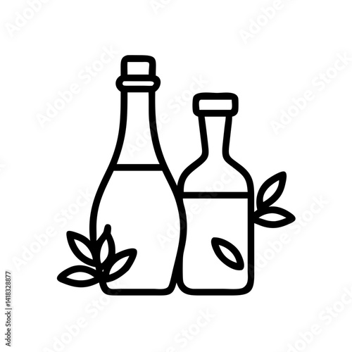 vinegar and oil