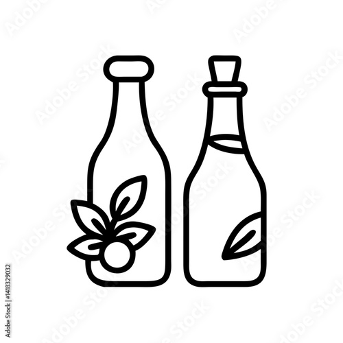 vinegar and oil