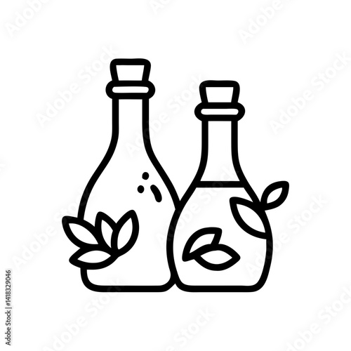 vinegar and oil