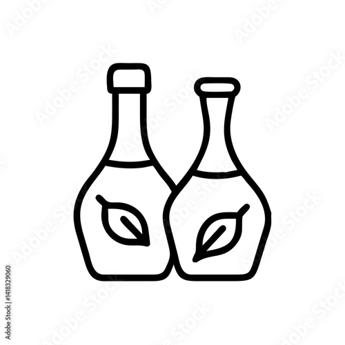 vinegar and oil