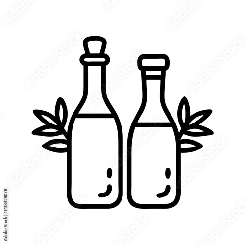 vinegar and oil