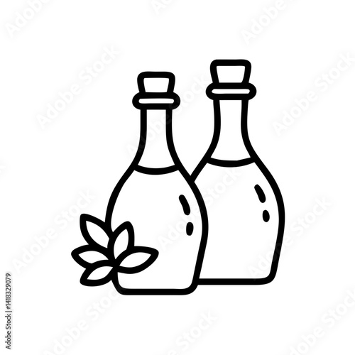 vinegar and oil