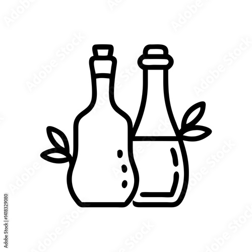 vinegar and oil