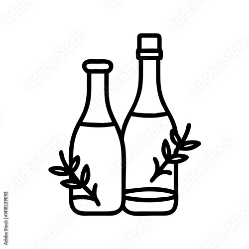 vinegar and oil