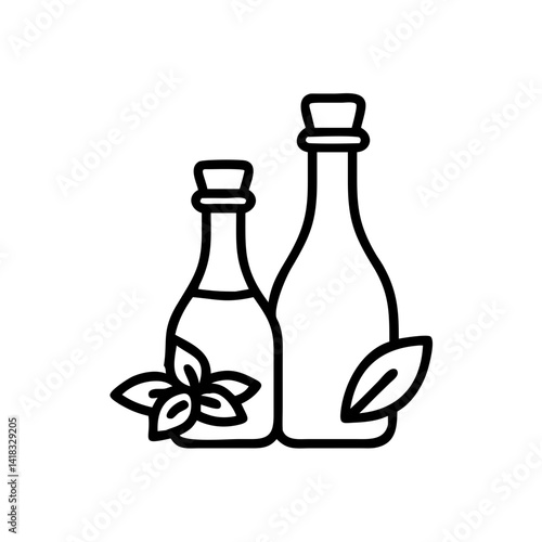 vinegar and oil