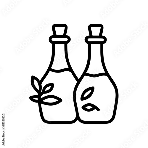 vinegar and oil