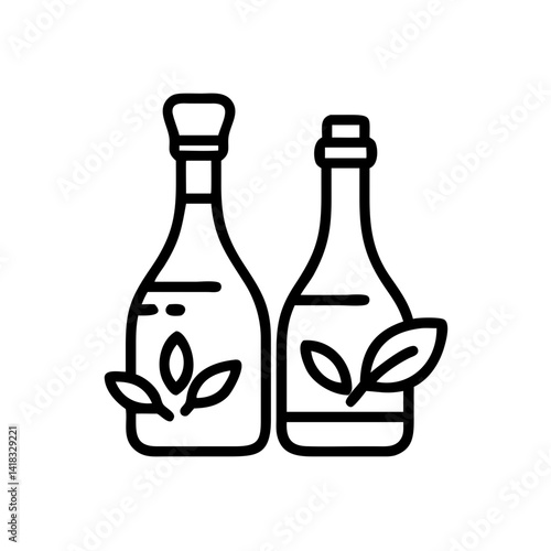 vinegar and oil