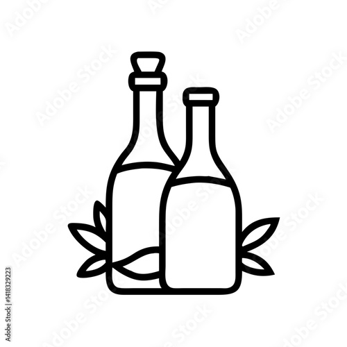 vinegar and oil