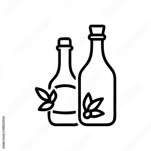 vinegar and oil